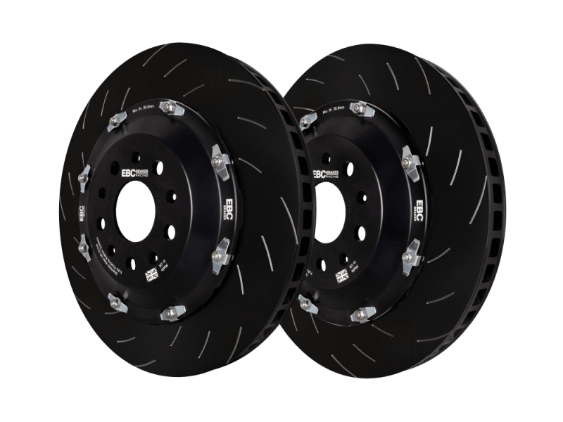 EBC Racing 2020+ Chevrolet Corvette Stingray 6.2L (w/Z51 Perf Package) 2 Piece SG Racing Rear Rotors - Corvette Realm