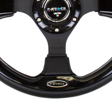 Load image into Gallery viewer, NRG Reinforced Steering Wheel (320mm) Blk w/Gloss Black Trim - Corvette Realm