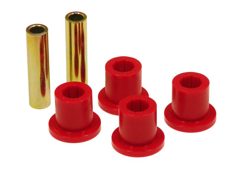 Prothane 87-96 Jeep Wrangler Front or Rear Frame Shackle Bushings - Red - Corvette Realm