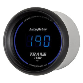 Autometer 52.4mm Black Digital Trans Temperature Gauge - Corvette Realm