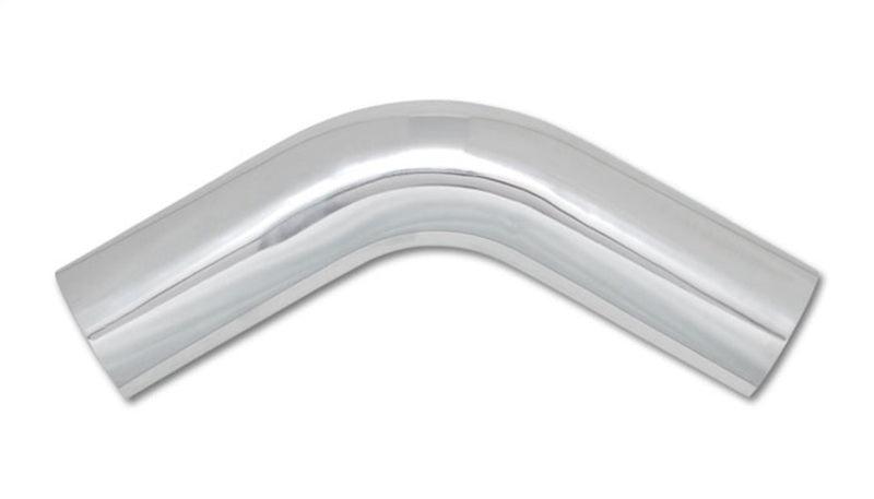 Vibrant 2in O.D. Universal Aluminum Tubing (60 degree Bend) - Polished - Corvette Realm