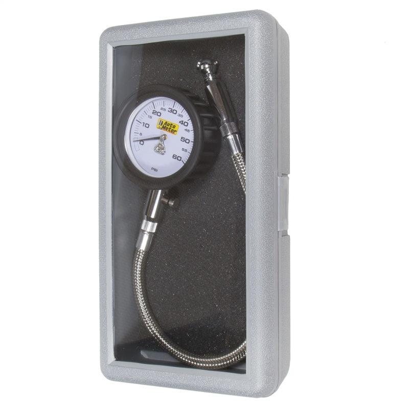 Autometer NASCAR Performance 60PSI Lo-Pressure Tire Pressure Gauge - Corvette Realm