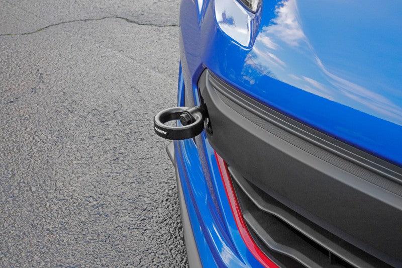 Perrin 18-21 WRX/STI / 13-20 BRZ / 17-20 Toyota 86 Front Tow Hook Kit - Flat Black - Corvette Realm