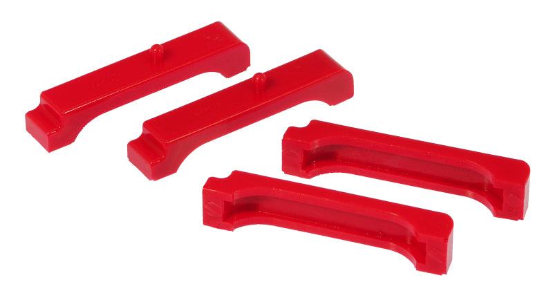 Prothane 68-87 GM Big Block Radiator Insolators - Red - Corvette Realm