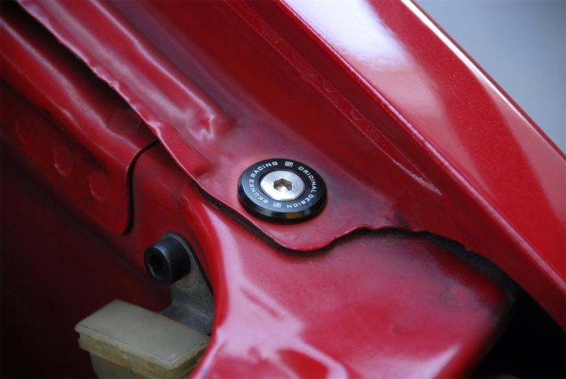 Skunk2 Large Fender Black Anodized Washer Kit (6 Pcs.) - Corvette Realm