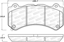 Load image into Gallery viewer, StopTech Street Brake Pads - Front - Corvette Realm