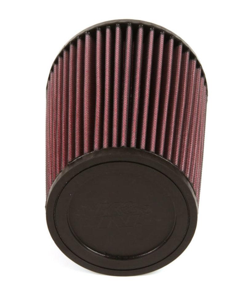 K&N Filter Universal Rubber Filter 4 inch Flange 5 3/8 inch Base 4 3/8 inch Top 7 inch Height - Corvette Realm