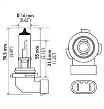 Load image into Gallery viewer, Hella H10 12V 65W Xen White Bulb (Pair) - Corvette Realm