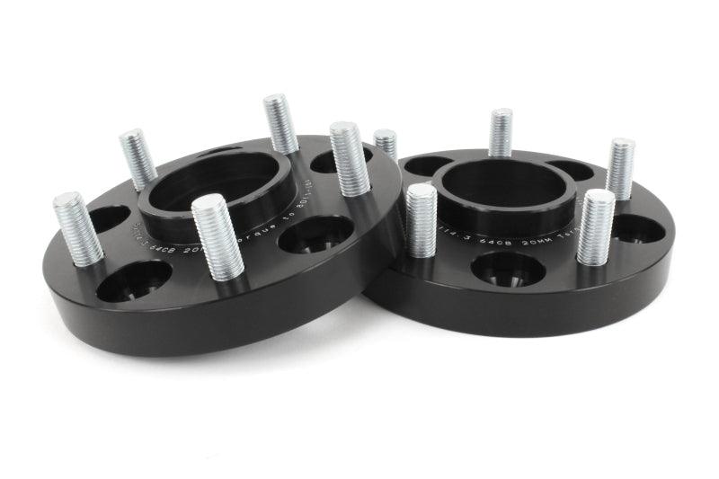 Perrin 17-18 Honda Civic Si 64.1mm Hub 5x114.3 20mm Wheel Spacers (One Pair) - Corvette Realm