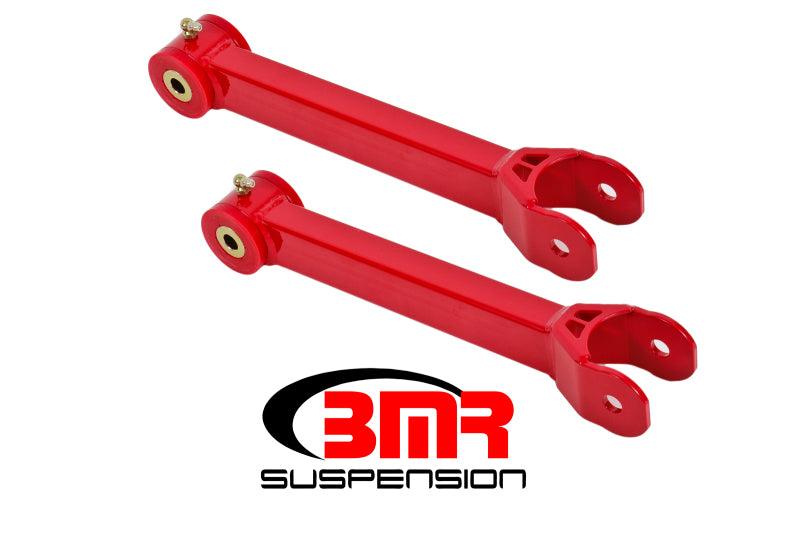 BMR 16-17 6th Gen Camaro Non-Adj. Upper Trailing Arms (Polyurethane) - Red - Corvette Realm