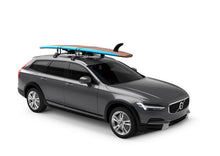 Load image into Gallery viewer, Thule Compass 4-in-1 Water Sport Roof Top Carrier (w/Integrated StrapCatch) - Black - Corvette Realm