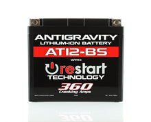 Load image into Gallery viewer, Antigravity YT12-BS Lithium Battery w/Re-Start - Corvette Realm