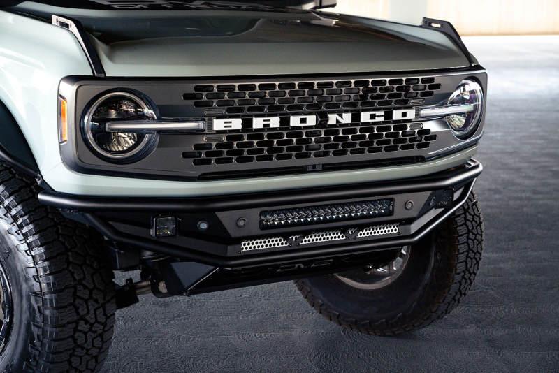 DV8 Offroad 21-22 Ford Bronco Competition Series Front Bumper - Corvette Realm