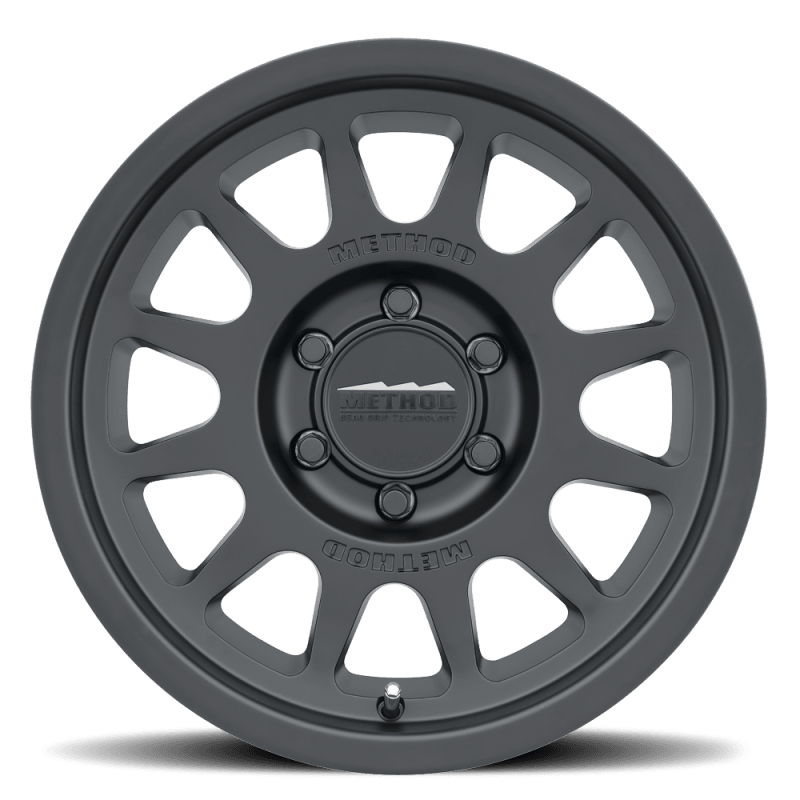 Method MR703 17x8.5 0mm Offset 6x5.5 106.25mm CB Matte Black Wheel - Corvette Realm