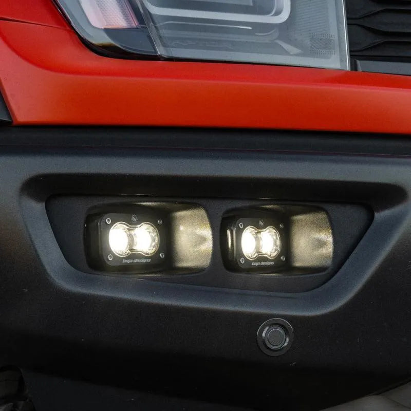 Baja Designs 2022+ Toyota Tundra S2 SAE OEM Fog Light Replacement Kit - Clear - Corvette Realm