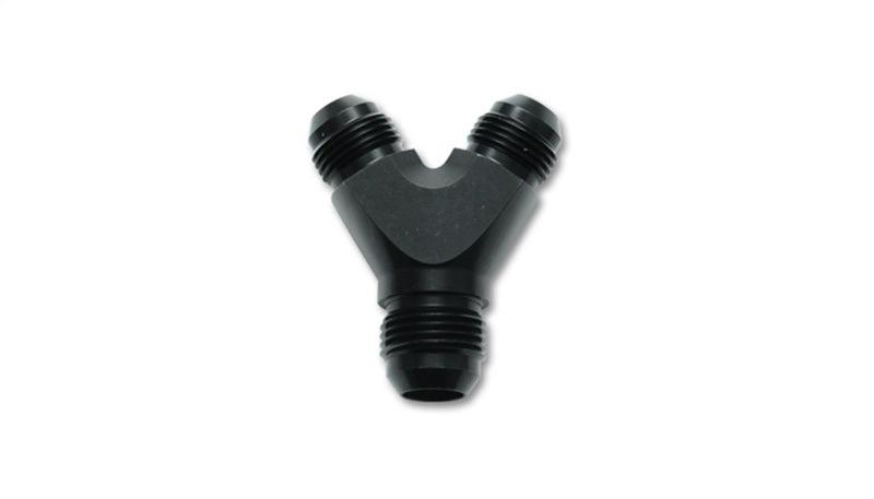 Vibrant -10AN x -8AN x -8AN Y-Adapter Fitting - Aluminum - Corvette Realm