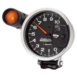 Autometer 5 inch 10,000 RPM Monster Shift Lite Pedestal Tachometer - Corvette Realm