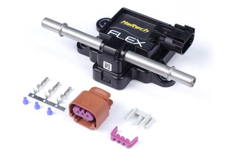 Haltech Flex Fuel Composition Sensor for 3/8 (GM Spring Lock) Fittings (Incl Plug & Pins) - Corvette Realm