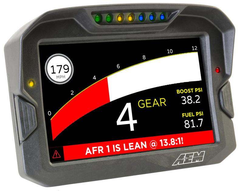 AEM CD-7 Non Logging GPS Enabled Race Dash Carbon Fiber Digital Display w/o VDM (CAN Input Only) - Corvette Realm