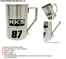 Load image into Gallery viewer, HKS Drum Can Mug No. 87 - 300ml - Corvette Realm