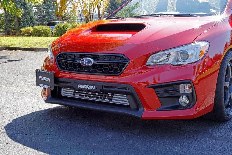 Perrin 2018+ Subaru WRX/STI w/ FMIC License Plate Holder - Corvette Realm