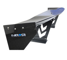 Load image into Gallery viewer, NRG Carbon Fiber Spoiler - Universal (59in.) NRG Logo Large End Plates - Corvette Realm