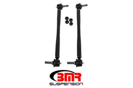 BMR 12-15 5th Gen Camaro Front Sway Bar End Link Kit - Black - Corvette Realm