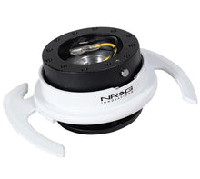 Load image into Gallery viewer, NRG Quick Release Kit - Black Body/ White Ring w/ Handles - Corvette Realm