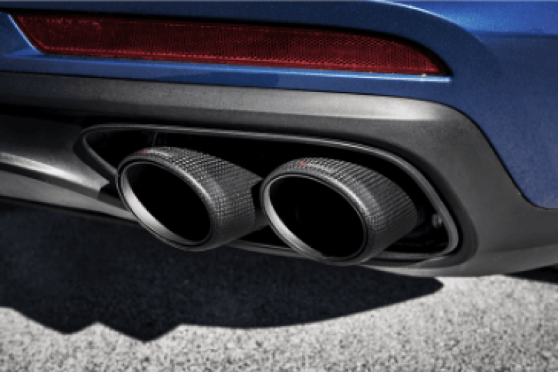 Akrapovic 17-18 Porsche Panamera Turbo Tail Pipe Set (Carbon) - Corvette Realm