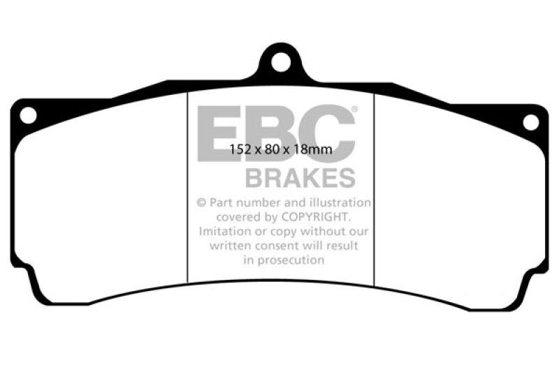 EBC Brakes Bluestuff Street and Track Day Brake Pads - Corvette Realm