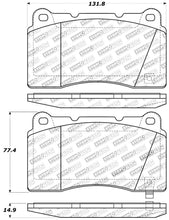Load image into Gallery viewer, StopTech Performance 04-07 STi / 03-06 Evo / 08-10 Evo / 10+ Camaro Front Brake Pads - Corvette Realm