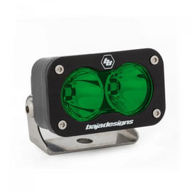 Baja Designs S2 Sport Spot Pattern LED Work Light - Green - Corvette Realm