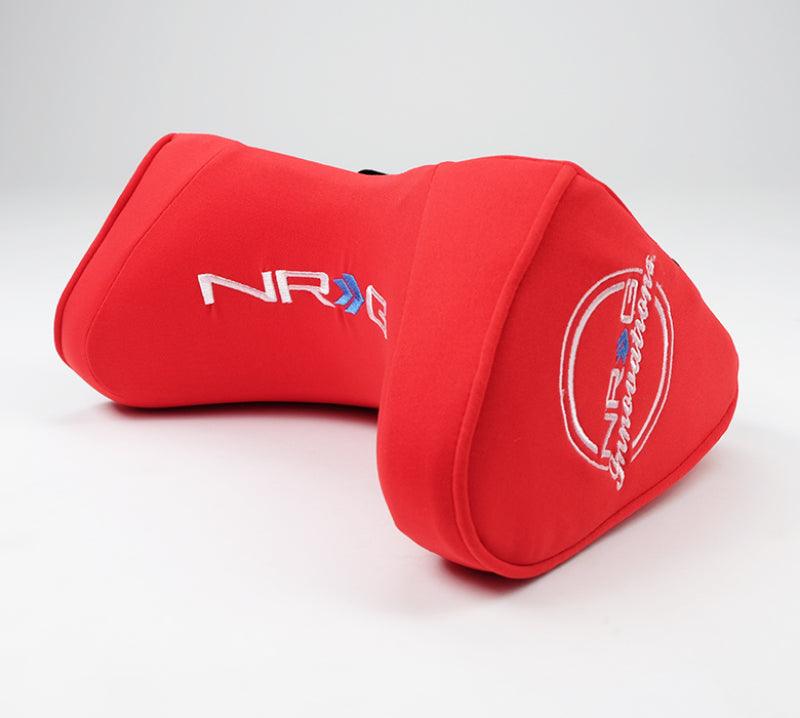 NRG Memory Foam Neck Pillow For Any Seats- Red - Corvette Realm