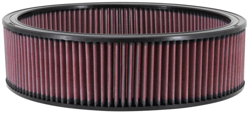 K&N Custom Round Air Filter 14in OD 12in ID 4in Height - Corvette Realm