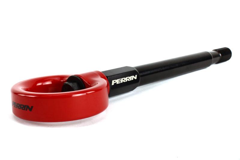 Perrin 08-14 Subaru WRX/STI Tow Hook Kit (Front) - Red - Corvette Realm