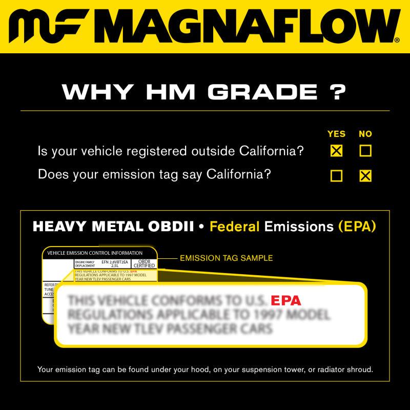 MagnaFlow Conv Univ 2.50inch - Corvette Realm