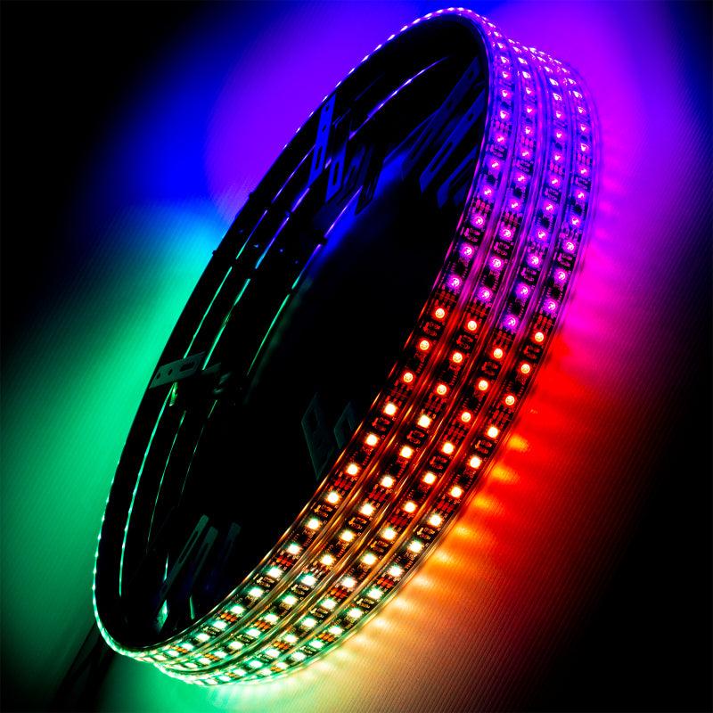Oracle LED Illuminated Wheel Rings - ColorSHIFT Dynamic - ColorSHIFT - Dynamic - Corvette Realm