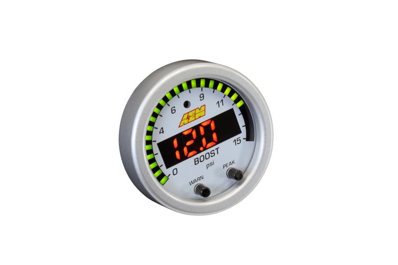 AEM X-Series Pressure 0-15psi Gauge Kit - Corvette Realm