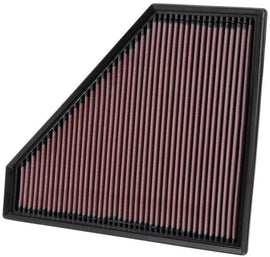 K&N Replacement Panel Air Filter 12.313in OS L x 10.313in OS W x 1.188in H for 13-14 Cadillac ATS - Corvette Realm