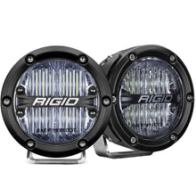 Load image into Gallery viewer, Rigid Industries 360-Series 4in LED SAE J583 Fog Light - White (Pair) - Corvette Realm