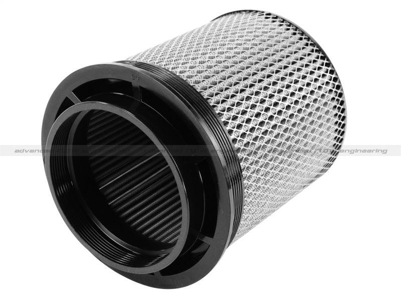 aFe MagnumFLOW Air Filter Pro DRY S 6in Flange x 8 1/8in Base/Top (INV) x 9in H - Corvette Realm