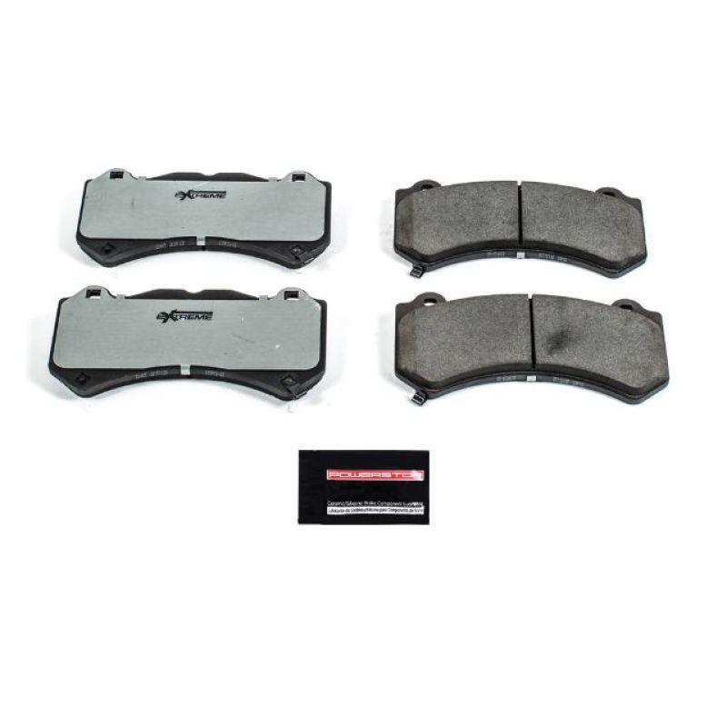 Power Stop 16-19 Cadillac ATS Front Z26 Extreme Street Brake Pads w/Hardware - Corvette Realm