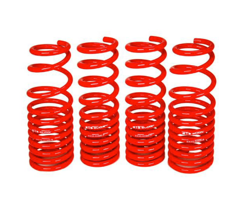 BLOX Racing Lowering Springs 16-22 Honda Civic Coupe/Sedan Base/Si (Excl. Type-R) - Corvette Realm