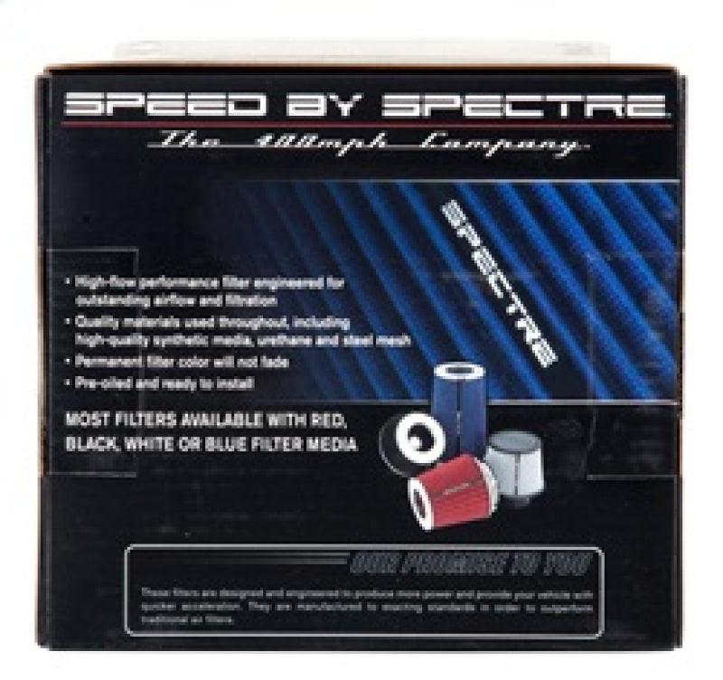 Spectre Adjustable Conical Air Filter 5-1/2in. Tall (Fits 3in. / 3-1/2in. / 4in. Tubes) - Blue - Corvette Realm