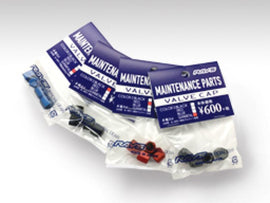 Rays Aluminum Air Valve Cap Set - Blue - Corvette Realm