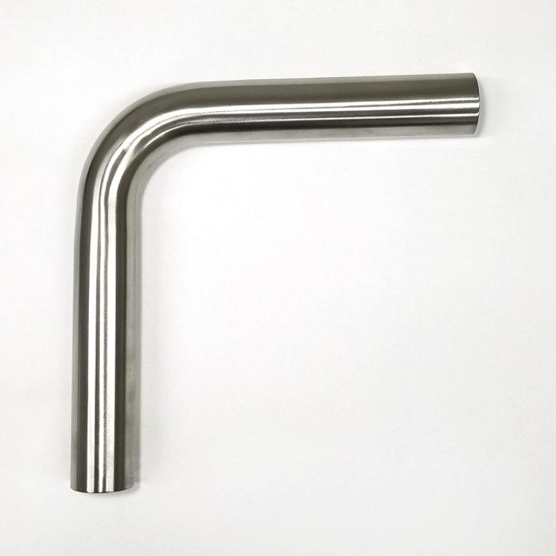 Stainless Bros 1.75in Diameter 1.5D / 2.62.0in CLR 90 Degree Bend 6.5in leg/6.5in leg Mandrel Bend - Corvette Realm