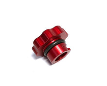 Load image into Gallery viewer, Fleece Performance 01-16 GM 2500/3500 Duramax Billet Oil Cap Cover - Red - Corvette Realm