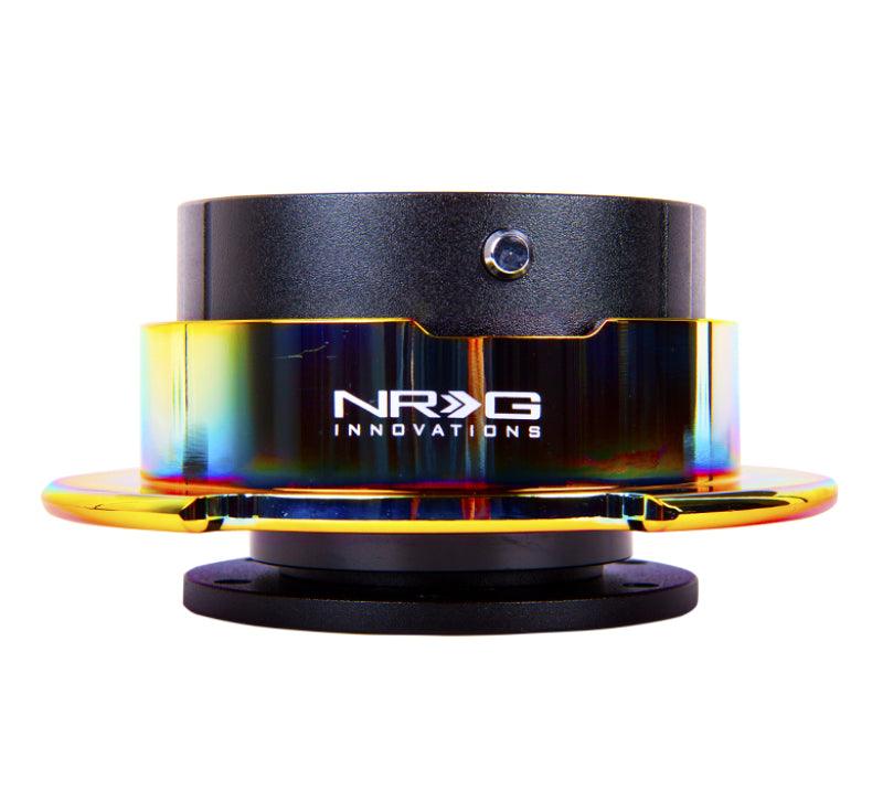 NRG Quick Release Gen 2.5 - Black Body / Neochrome Ring - Corvette Realm