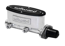 Load image into Gallery viewer, Wilwood High Volume Tandem Master Cylinder - 1 1/8in Bore Ball Burnished - Corvette Realm
