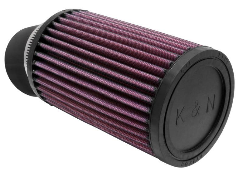 K&N Filter Universal Rubber Filter 2 7/16 inch 20 Degree Flange 3 3/4 inch OD 6 inch Height - Corvette Realm